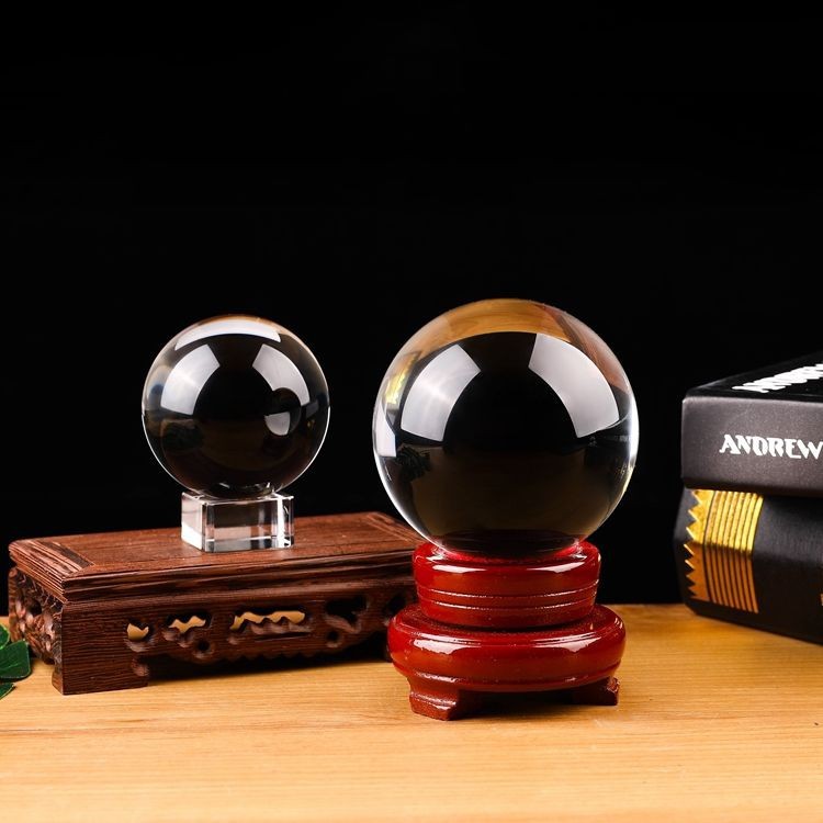 Pujiang crystal factory direct creative glass light ball K5 high purity crystal ball feng shui crafts ornaments