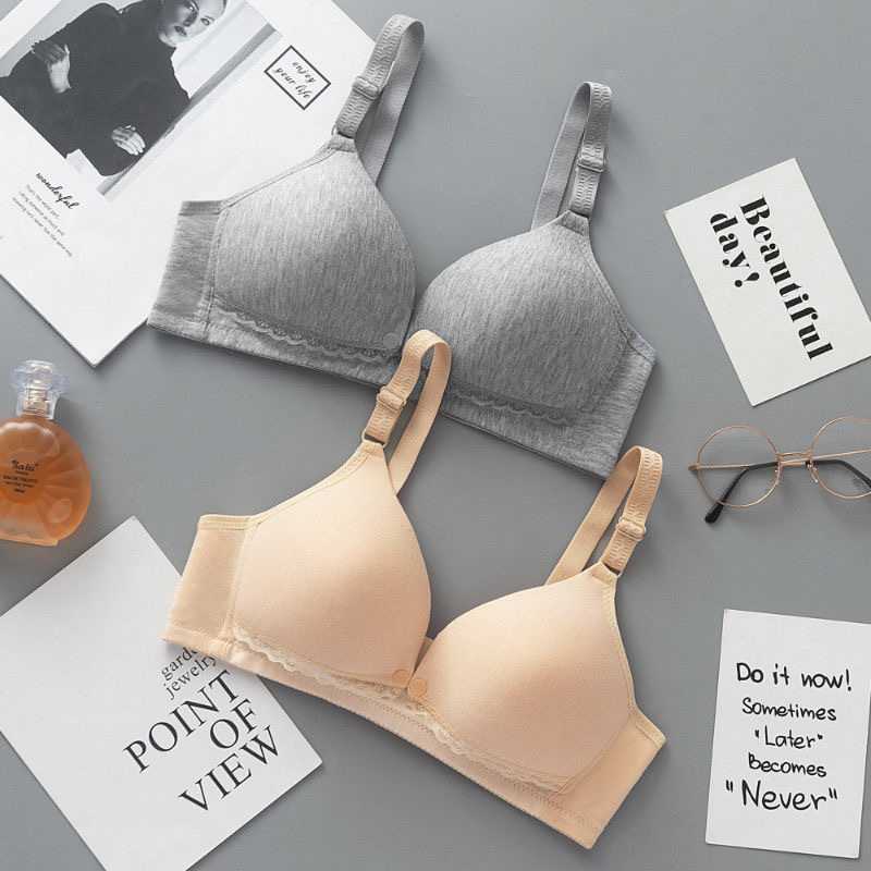 Manufacturer's Ready-Made Nursing Bra, Thin Front Buckle, Push-Up Anti-Sagging, Postpartum Breastfeeding, Special Bra for Pregnant Women