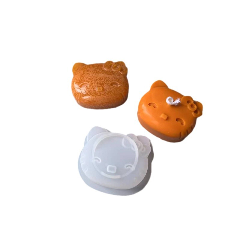DIY pinch music silicone mold food play handmade cheese fritters cat cat claw gum aromatherapy mold baking mold