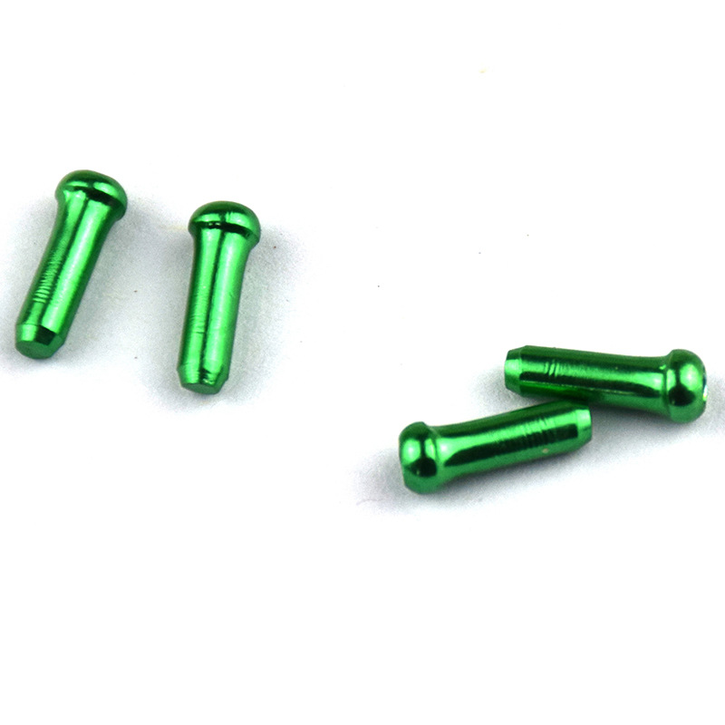 Mountain bike transmission line tail cap bicycle aluminum alloy color brake line core cap