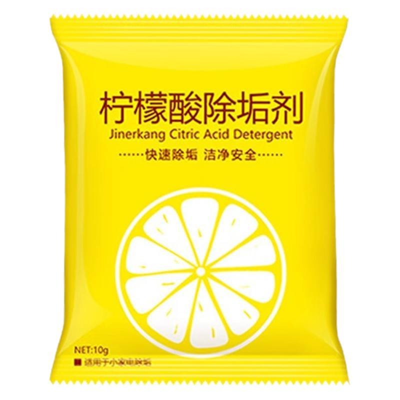 Citric acid detergent 10 g/bag electric kettle cleaner citric acid food grade scale cleaning tea scale cleaner