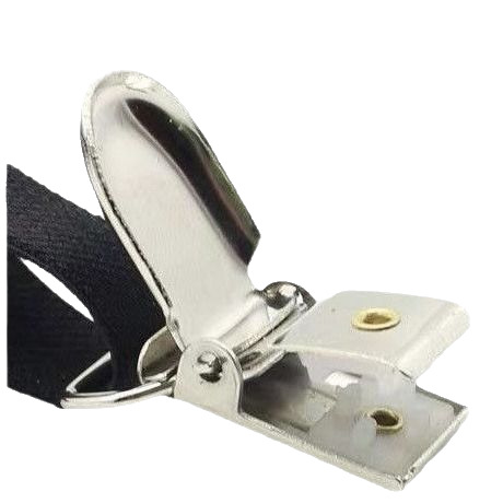 Cross-border source of goods for men and women European and American popular shirt anti-wrinkle anti-slip out shirt clip-leg garter belt