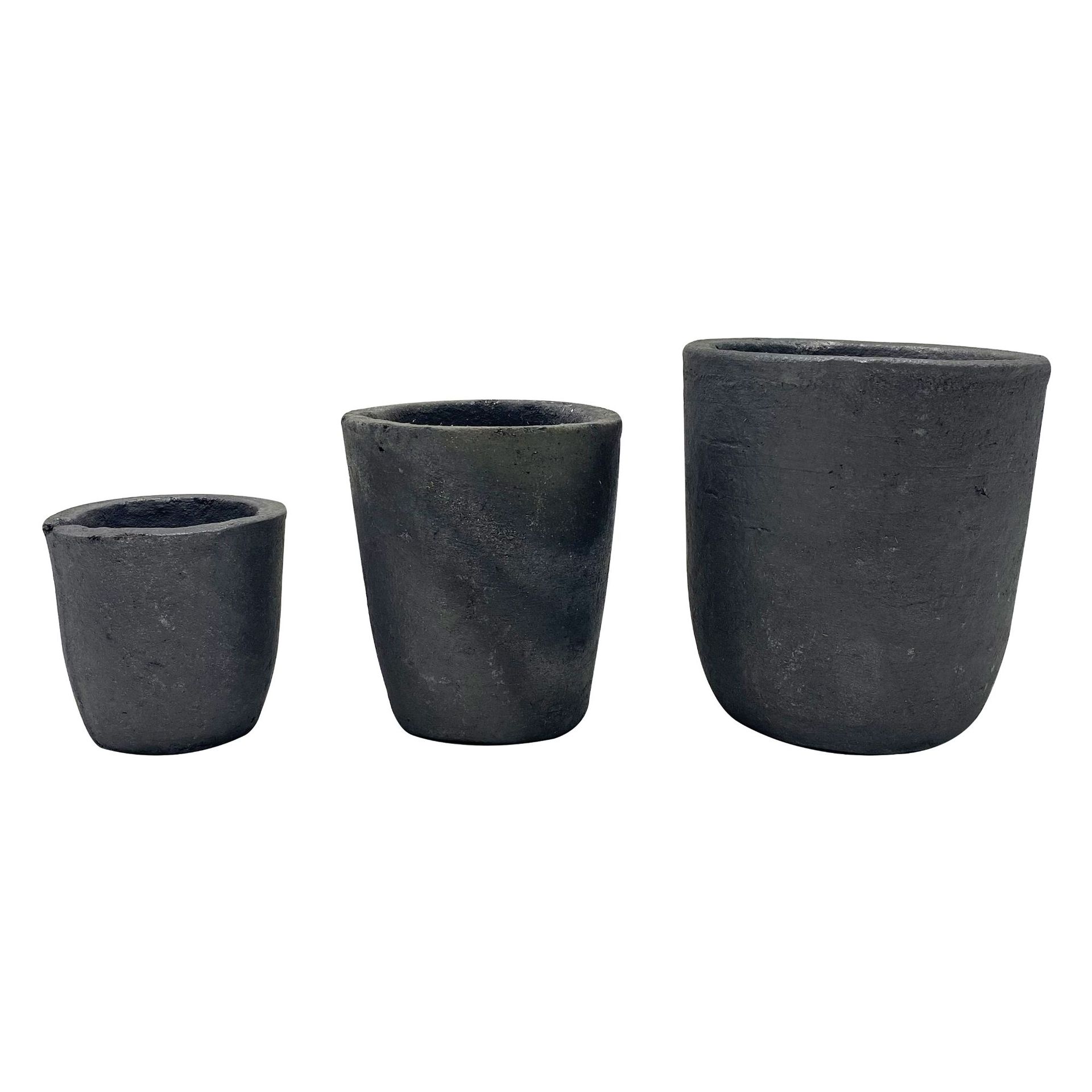 Графитовая чаша высокой плотности Графитовый тигель Графитовая плитка Чаша для плавления Тигель для плавления золота и серебра