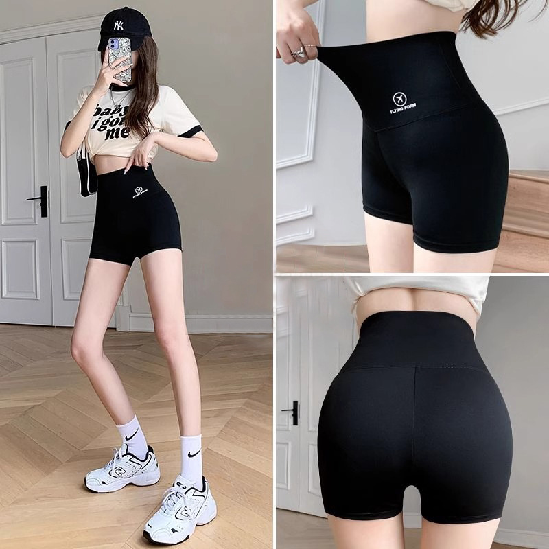 Трехточечные безопасные брюки для женщин, анти-экспозиция, летние тонкие, популярные сексуальные леггинсы для поднятия ягодиц, короткие брюки Shark