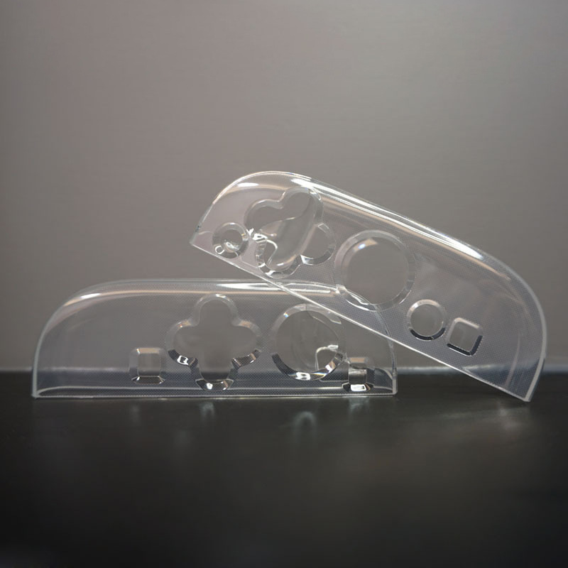 Switch Handle Protective Cover Tpu Transparent Soft Shell Nintendo Switch Left and Right Handle Protective Case