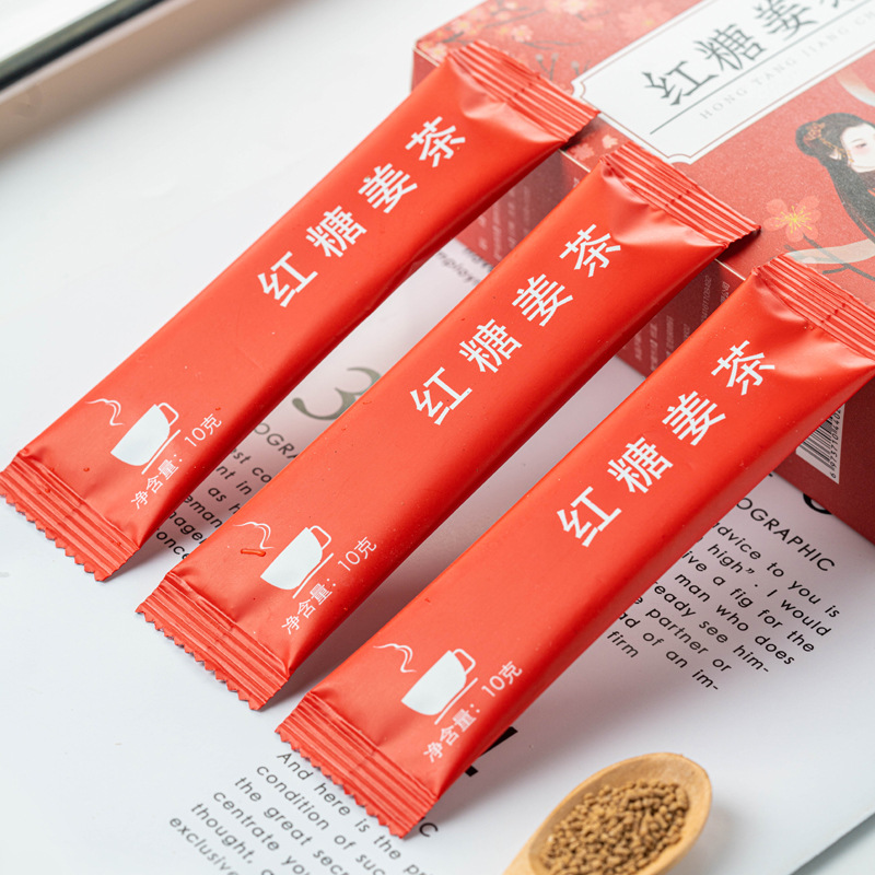 Чай из корня имбиря с коричневым сахаром Yaozhiyuan, мелкая упаковка, оптовая продажа