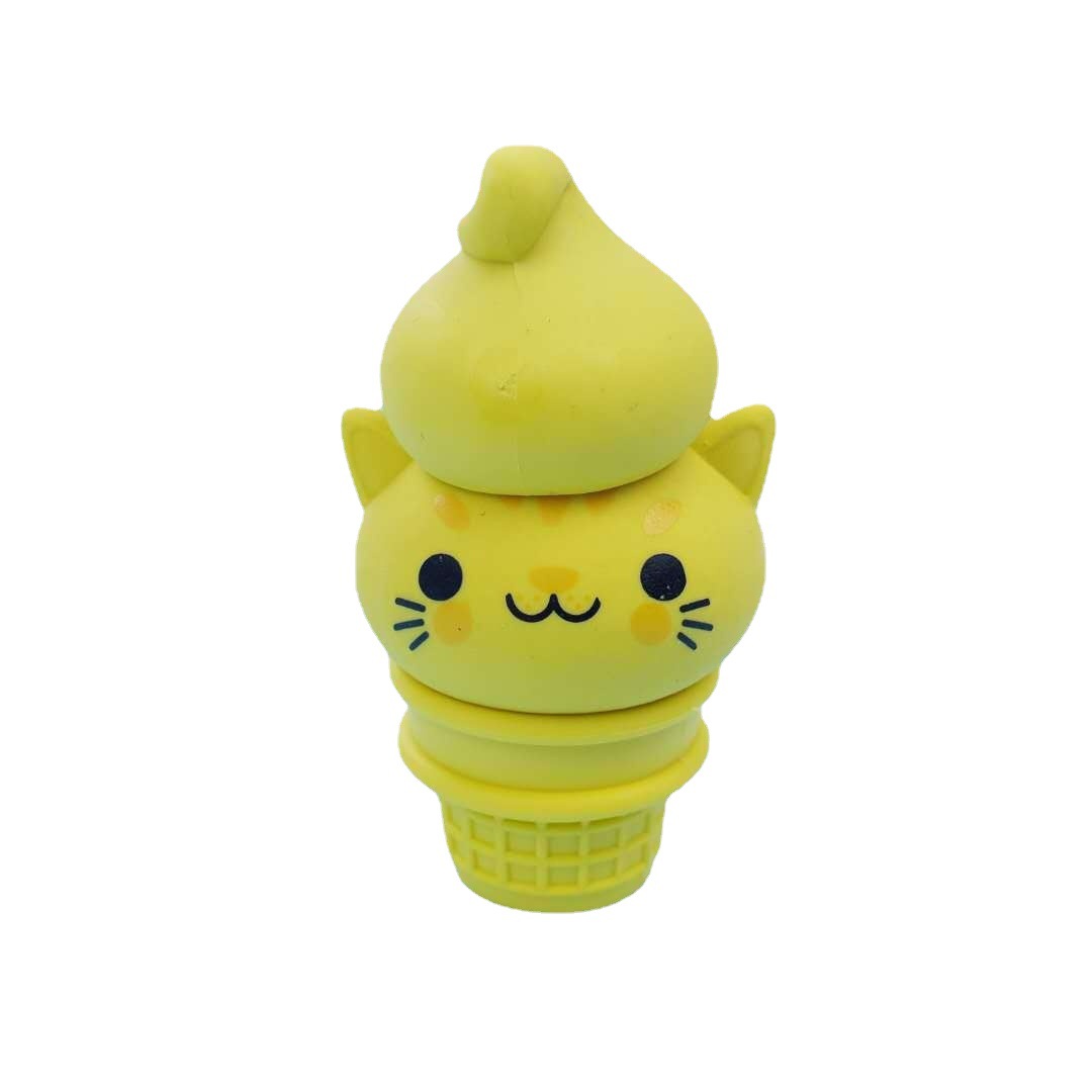 Creative school supplies cartoon eraser student prizes pencil eraser children small gift animal fruit eraser