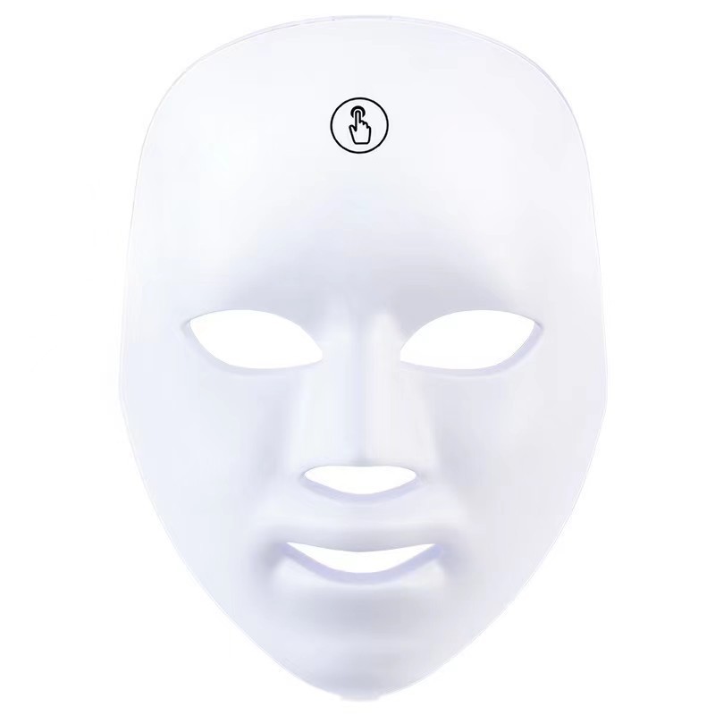 Cross-border Hot-selling Large Row Lights Silicone Photonic Skin Rejuvenation Beauty Mask Household Infrared LED Anti-wrinkle Acne Mask Instrument