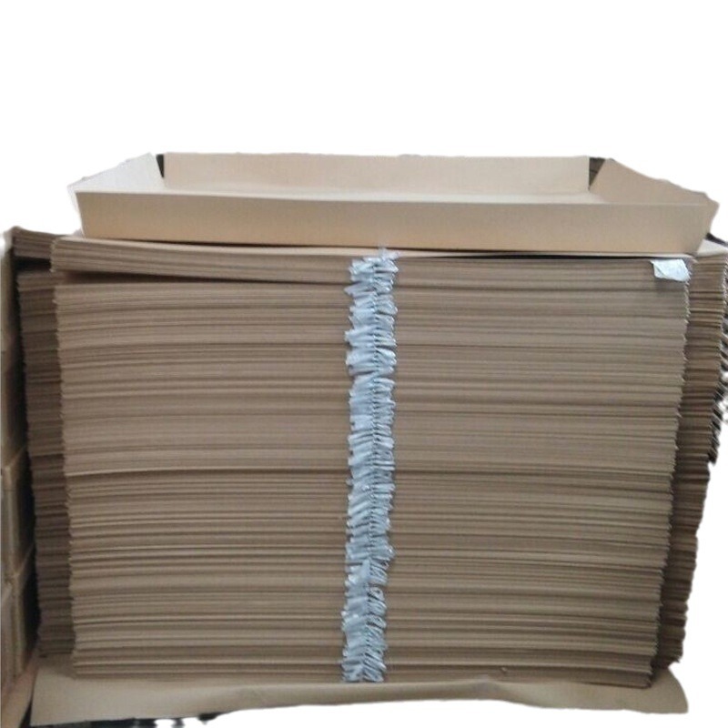 Corrugated Composite Paper Skateboard, High Hardness Cardboard, Fumigation-Free Honeycomb Paper Pallet, Strong Compression Resistance, Custom Logistics Sliding Cardboard