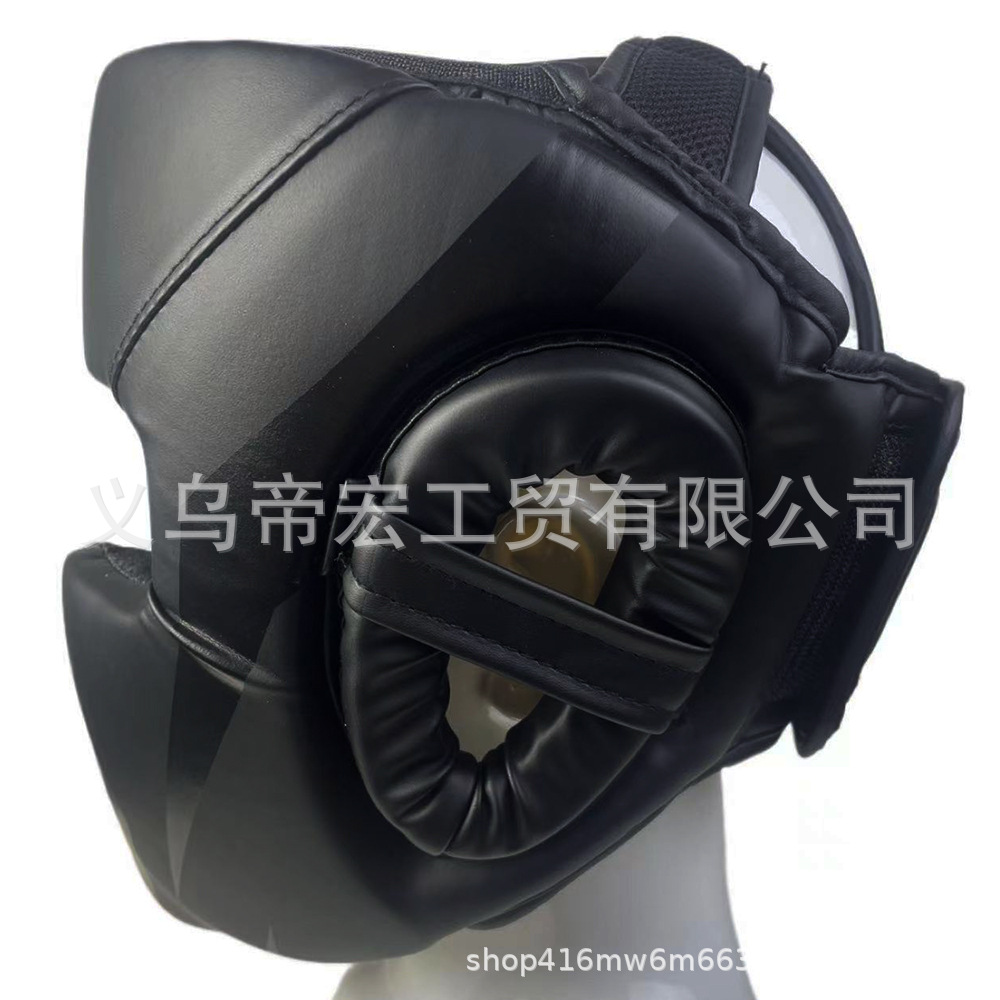 Boxing Helmet Adult Children Men and Women Sanda Fighting Head Protecting Muay Thai Fighting Taekwondo Hat Head Gears