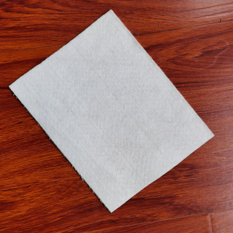 White Polyester Filament Geotextile Road Maintenance Dustproof Geotextile Polyethylene Needle Punched Short Filament Geotextile