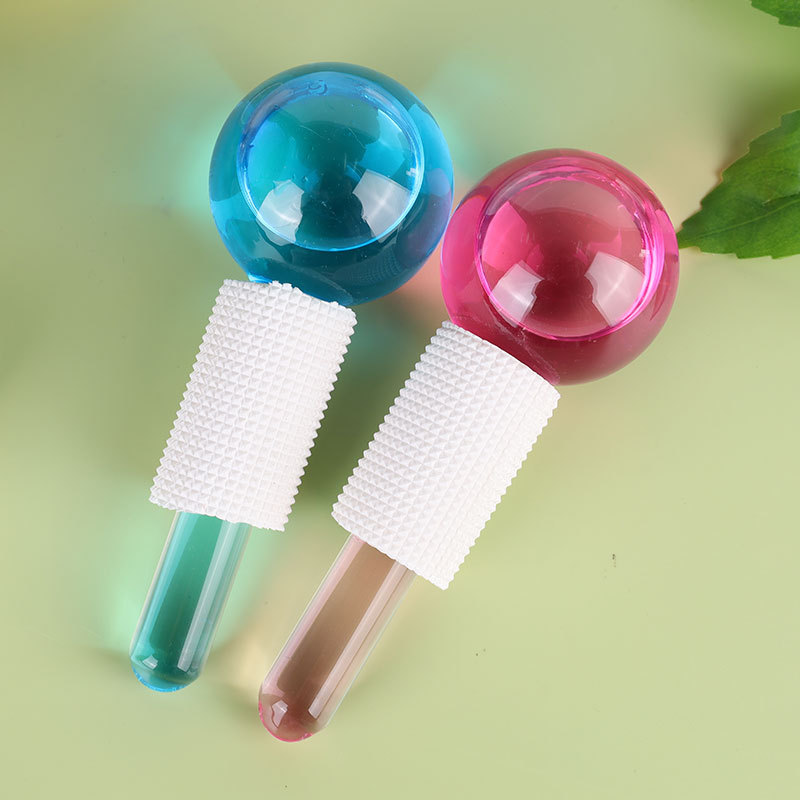 Ice Wave Ball for Eyes and Face, Multi-Color Ice Wave Beauty Ball, Massage Ball, Crystal Energy Ice Muscle Beauty Ball, Ice Ball Care