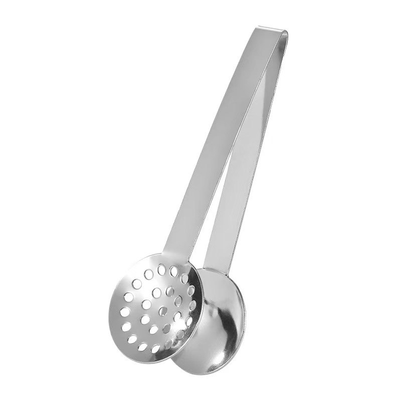 Stainless Steel Tea Clip Middle East Cross-border Amazon Stainless Steel Lemon Clip Tea Shovel Clip Multifunctional Tea Clip