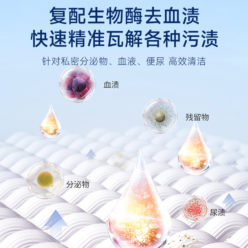 Underwear and Underwear Cleaning Liquid genuine goods Women's Special Bacteriostatic Cleaning Liquid Sterilization Antibacterial Sterilization Underwear Laundry Liquid