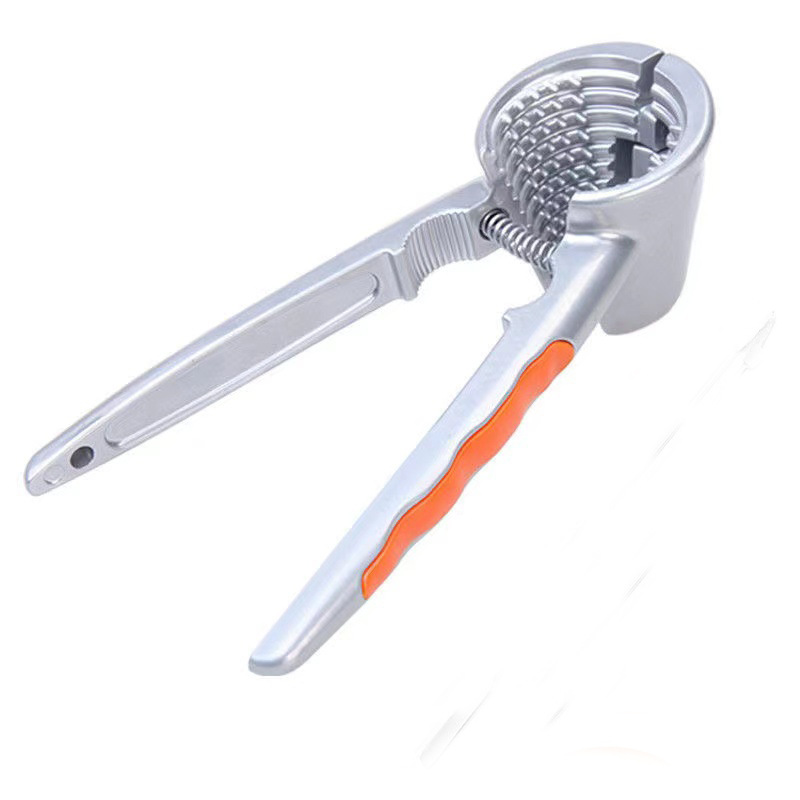 Заводское производство зажимов для грецких орехов, воронкообразные, с оранжевой ручкой