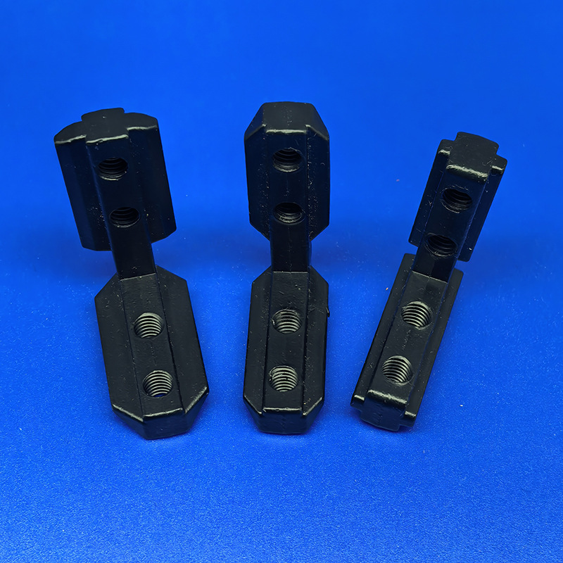 Aluminum Profile Black Built-In Corner Groove Connection European National Standard Accessories Hidden L-Shaped 2020 Inner Right Angle Piece 3030/4040