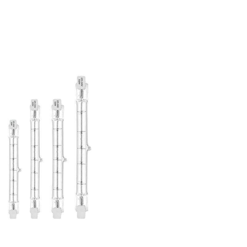 Supply iodine tungsten lamp J 118 500W R7S halogen lamp