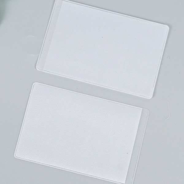 Wholesale PVC Transparent ID Set Gift Member Card Set Bank Card Bus Card Protective Cover ID Card Film