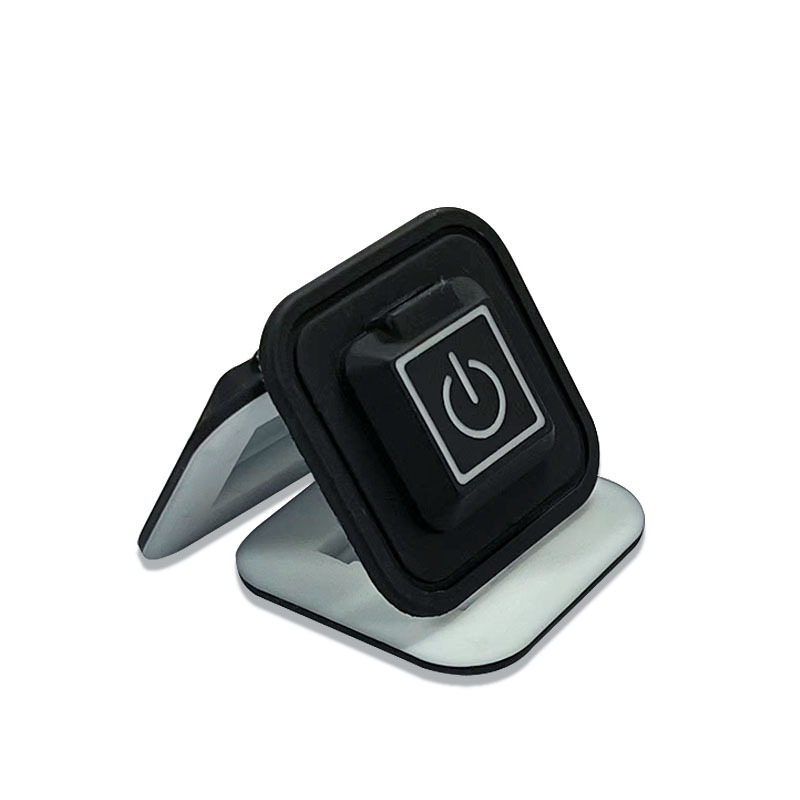 Square Silicone Keycap Heating Clothing Silicone Key Cap Waterproof Laser Engraving Translucent Temperature Control Switch Type-C Interface