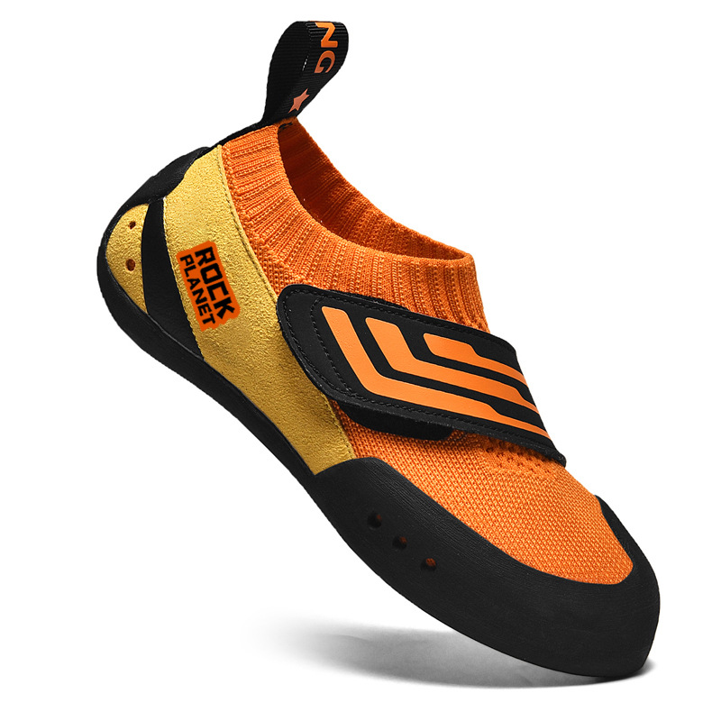 Rock Planet Original Brand Factory Kids Indoor and Outdoor Rock Climbing Equipment Non-slip Rock Climbing Shoes