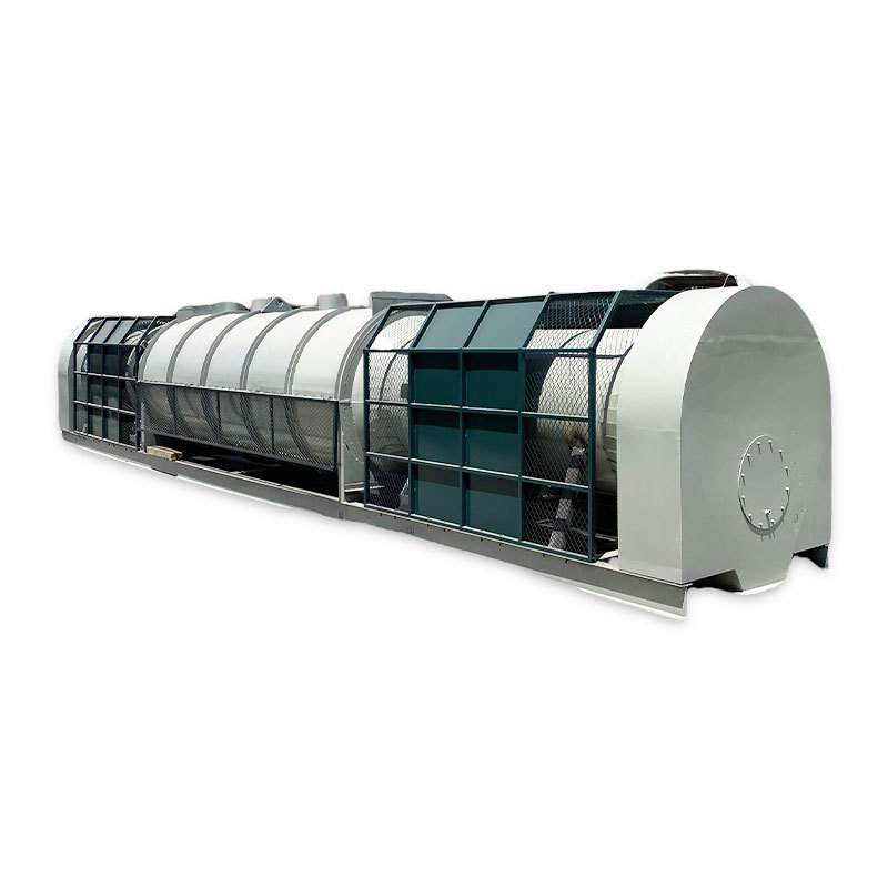 Roller Horizontal Fir Aluminum Foil Paper Machine Continuous Carbonization Furnace Walnut Carbon Machine Charcoal Carbonization Furnace Carbonization Machinery