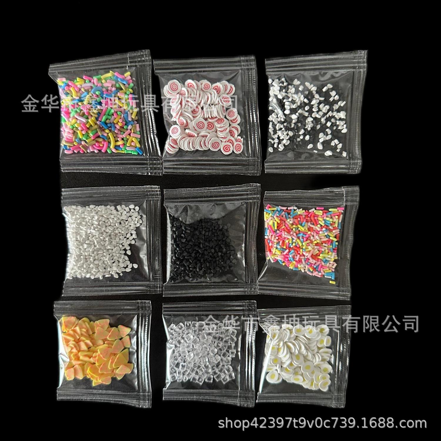 Заводская продажа симулированных шоколадных чипсов DIY Кремовый клей Порошок мягкой глины Конфетные аксессуары для рукоделия