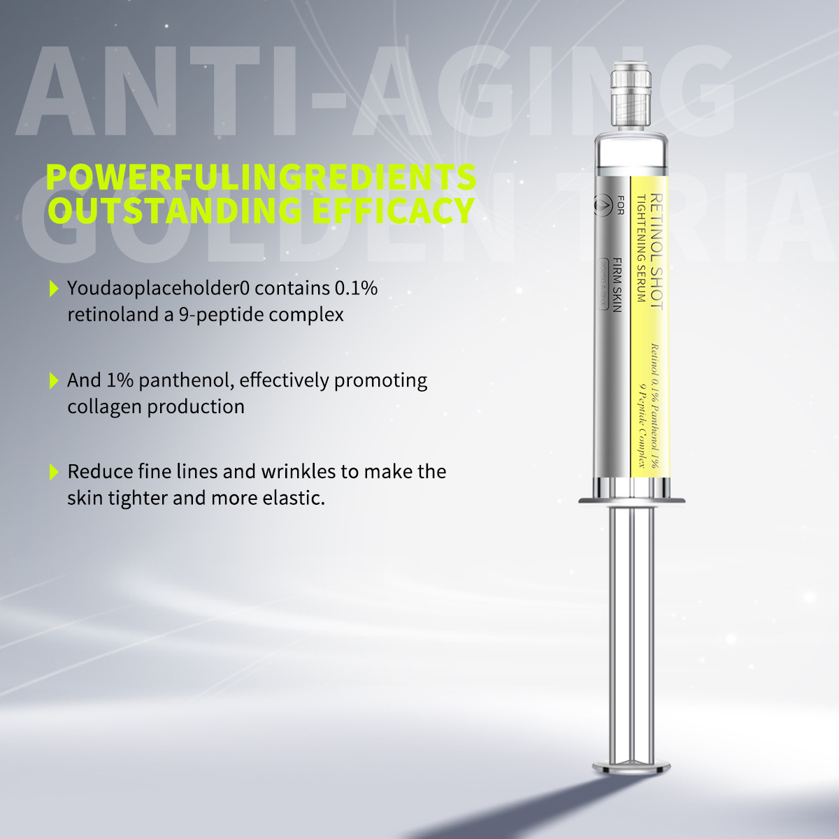 Cross-Border Retinol Eye Cream Retinol Eye Cream Firming Mild Hydrating Retinol Firming Essence