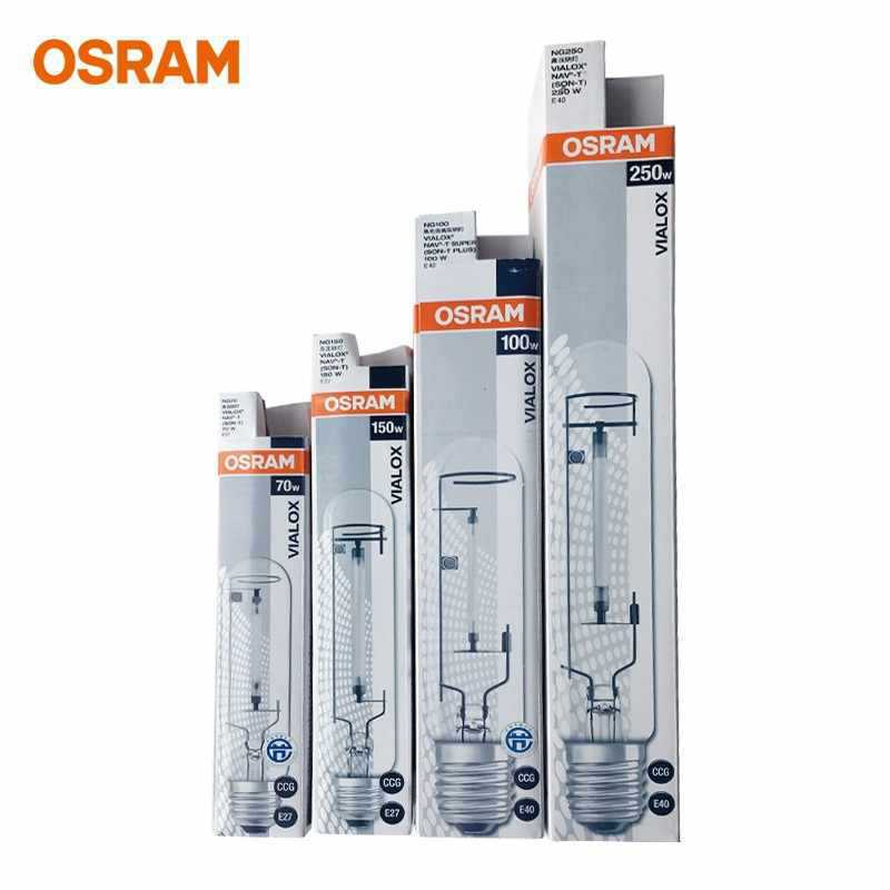 Osram High Pressure Sodium Lamp Nav-T70W100W150W250W400W1000 High Speed Street Light Bulb Energy Saving