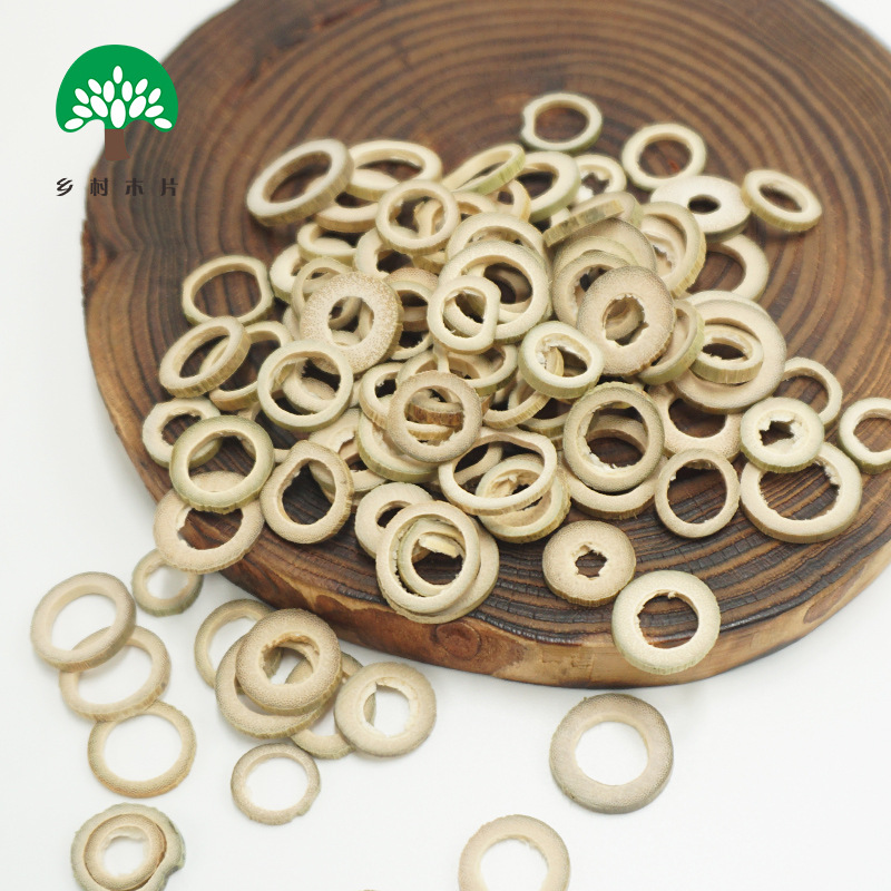 Bamboo ring craft raw materials handmade decorative materials various specifications Round Oval 0.2cm0.5cm thickness