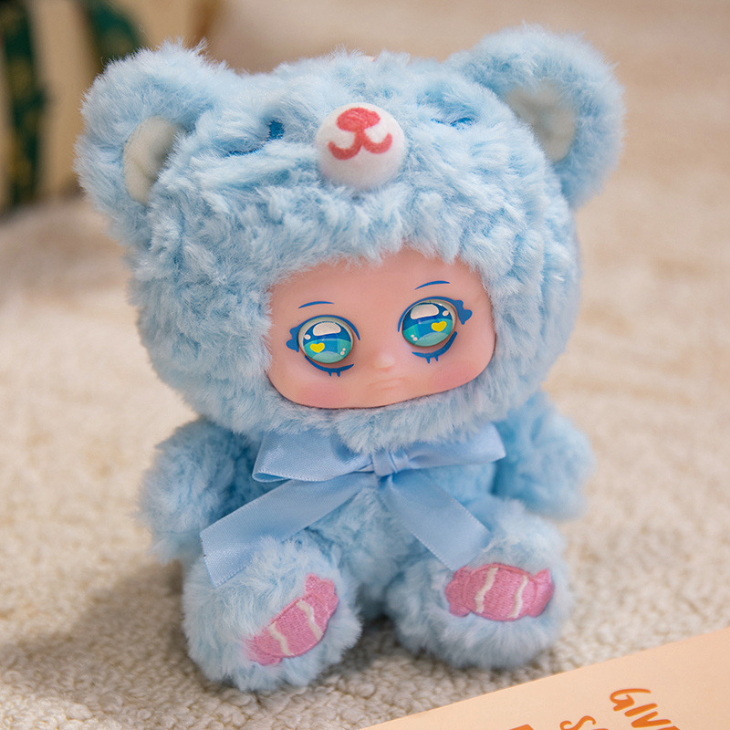 Candy Bear Blind Box Vinyl Plush Toy Doll Keychain