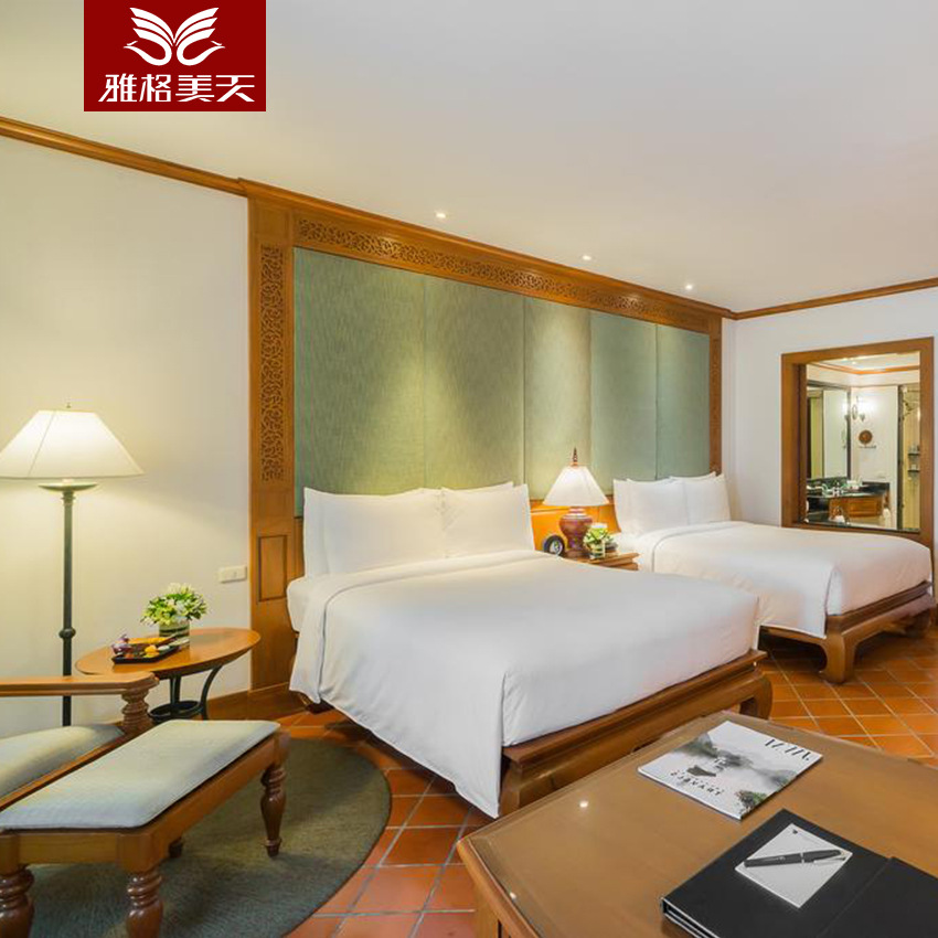 Customized Hotel Bedroom Furniture Packages, Customized House B&B Hotel Model Room Furniture Projects