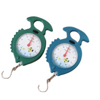 Advertising Gift Portable Household Plastic Handle Hand-Held Scale 10kg Home Spring Scale Daily Use Wholesale Spring Scale