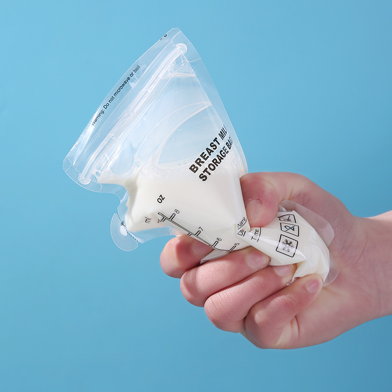 Breast Milk Storage Bag, Breast Milk Special Fresh-Keeping Bag, Milk Powder Bag, Portable Disposable Spout-Type Milk Storage Bag, Small Capacity Milk Storage Bag