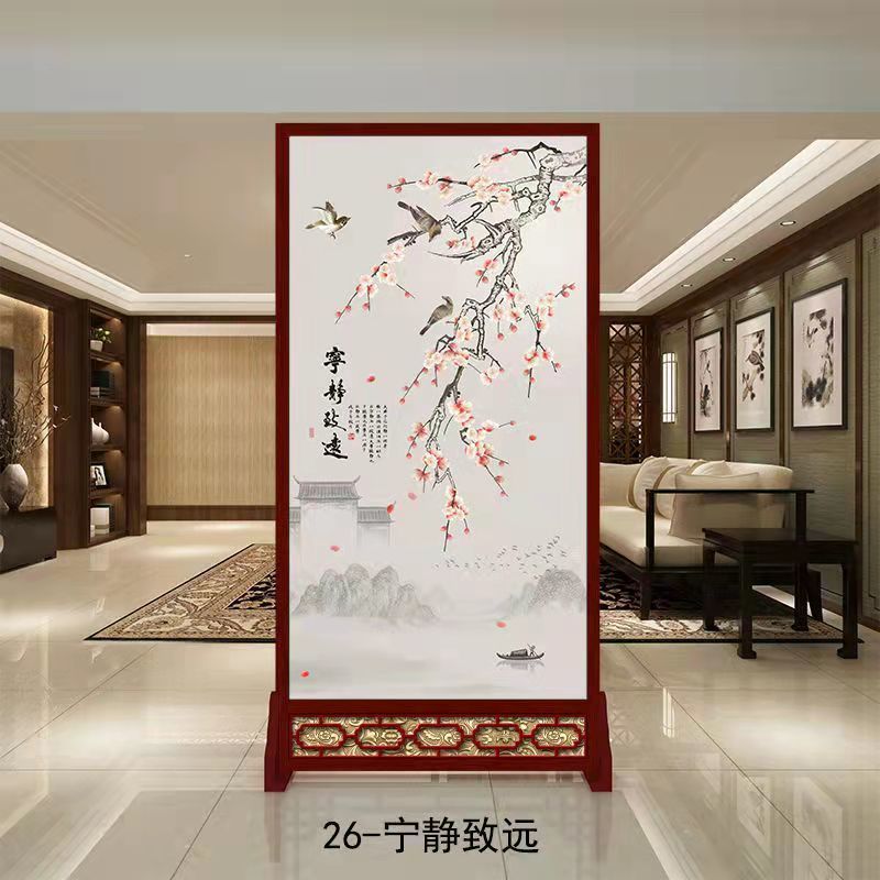 Китайская перегородка для гостиной, входа, домашнего входа, офиса, ванной, подвижный экран