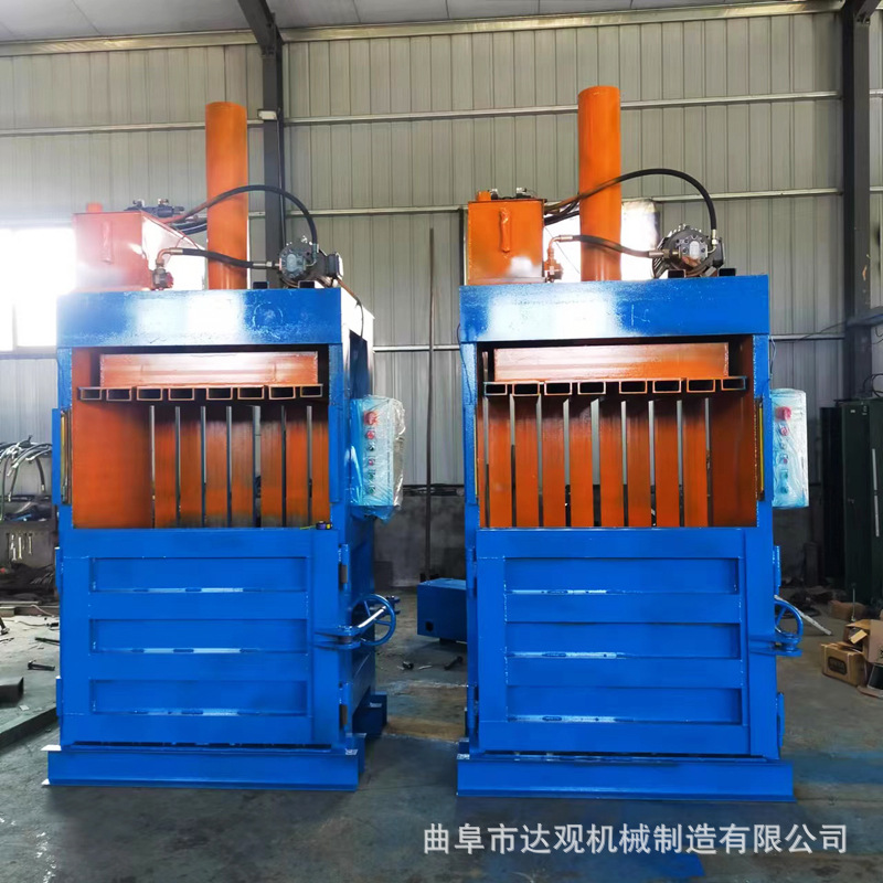 120 tons full channel steel vertical hydraulic packer waste paper plastic packer truck rack packer