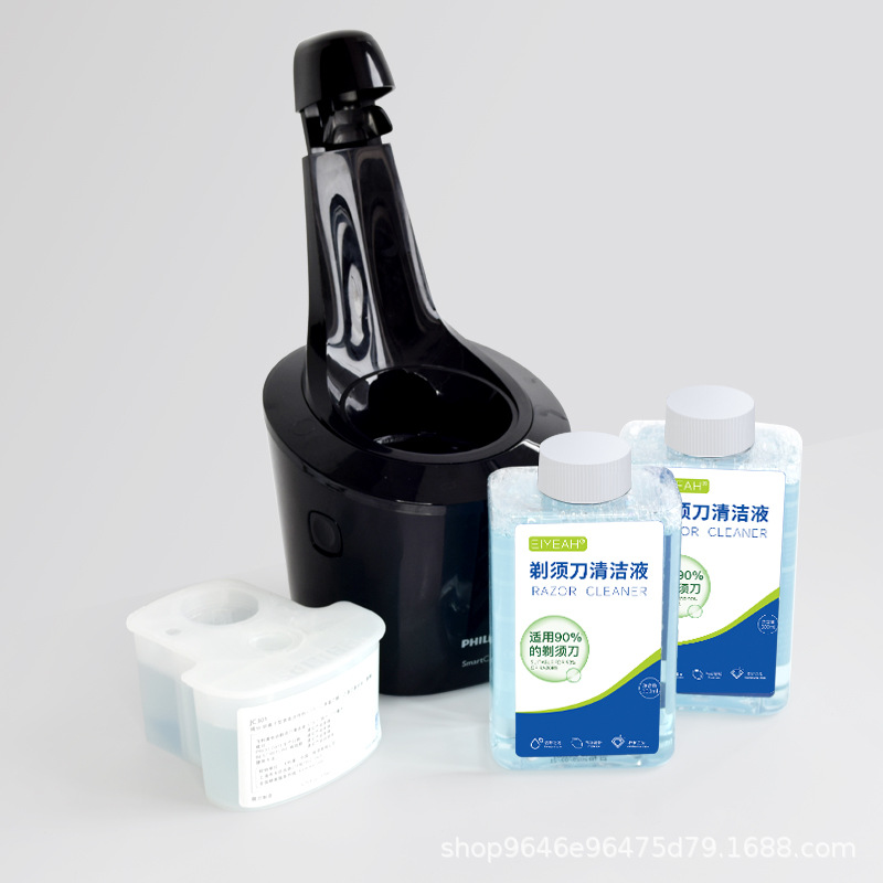 Eiyeah Electric Razor Cleaning Liquid Razor Head Maintenance Cleaning Liquid Razor Replacement Liquid Universal