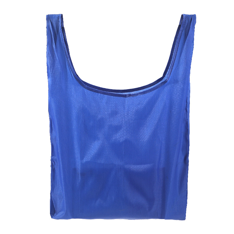 Folding Shopping Bag Handbag Oxford Cloth Satchel Shopping Clothing Store High-End Shopping Bag Environmentally Friendly Bag