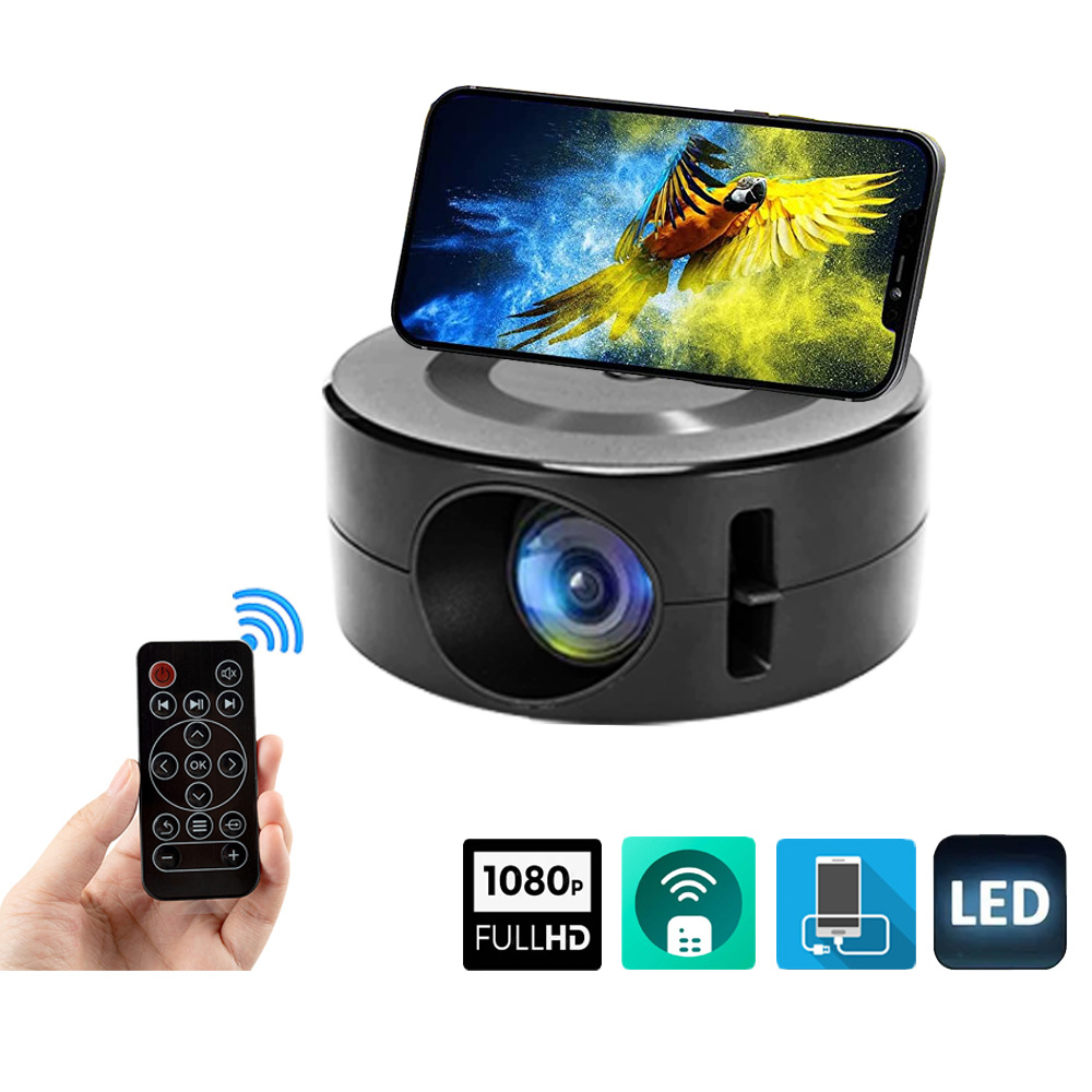 Convenient Projector Home Theater 1080P Android Smart Hd 4K Home Wireless Projector Cross-Border Version