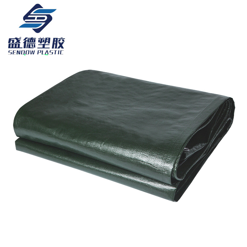 Shengde factory wholesale PE rain cloth furniture cover dust cloth pond anti-seepage cloth wear-resistant thick rain cloth sunshade cloth