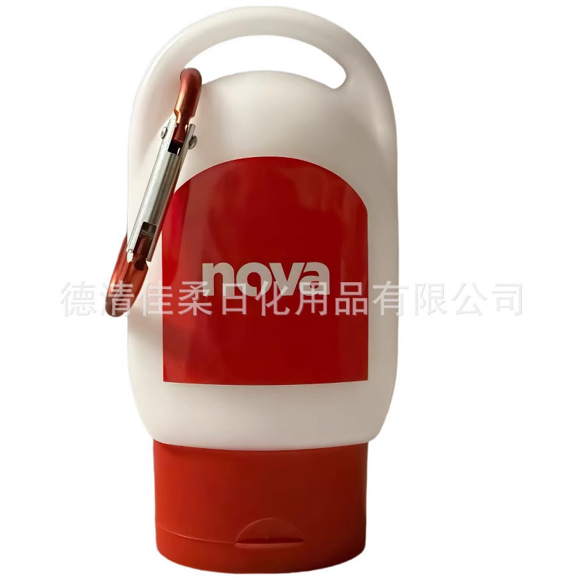 Cross-border fda factory wholesale 1oz3060ml portable hook anti-Sunscreen sun cream spf50 in stock explosions