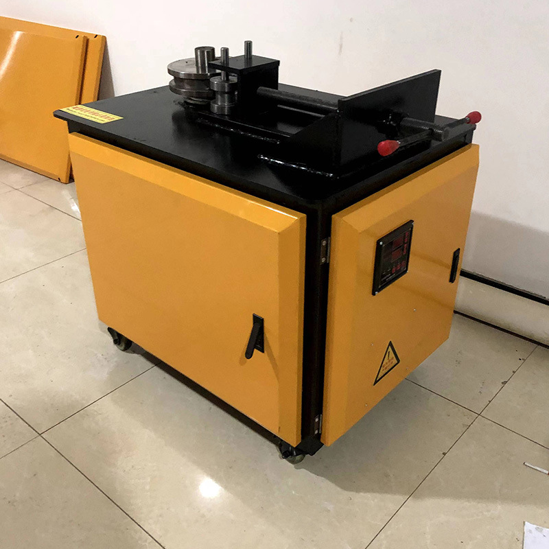 Automatic platform type hydraulic pipe bender small automatic square tube round tube electric bending machine iron pipe stainless steel