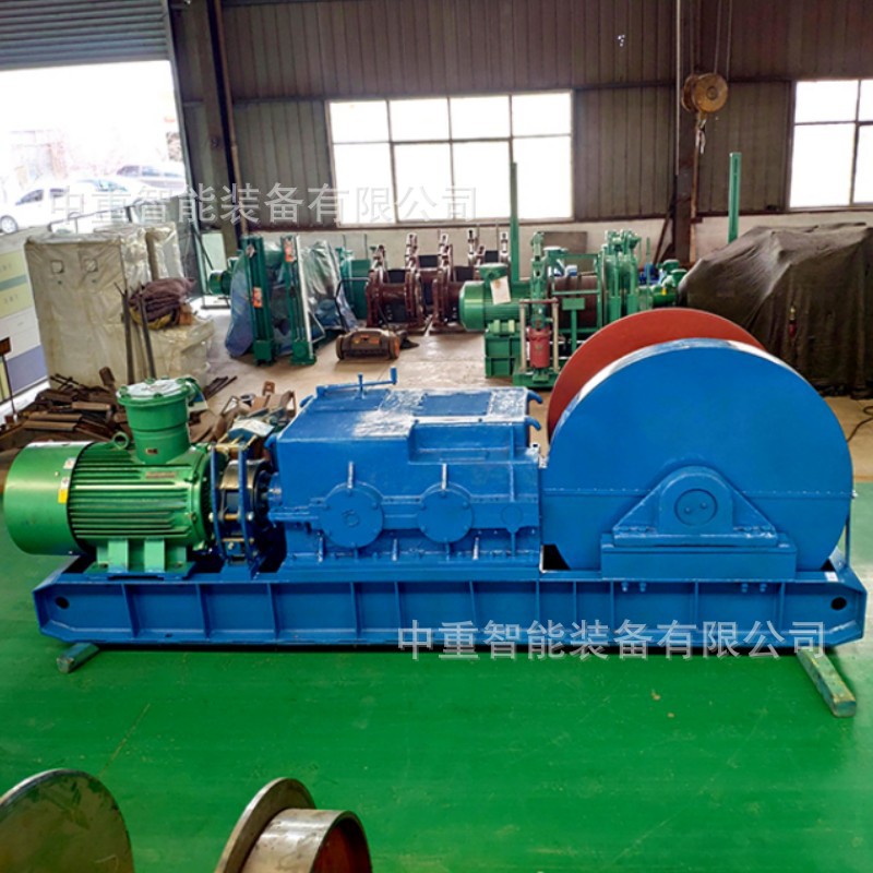 Jtp Type Mining Hoist Winch Coal Mine Underground Shaft Inclined Shaft Hoist Winch Explosion-Proof Hoist Winch