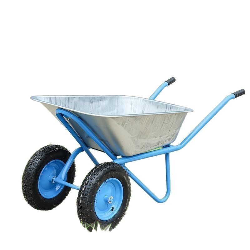Hand-Pushed Garden Popular Model Wangkun Material Sand and Garbage Agricultural Construction Site Truck Single-Wheel Hot-Selling Single-Wheel Small Cart Construction