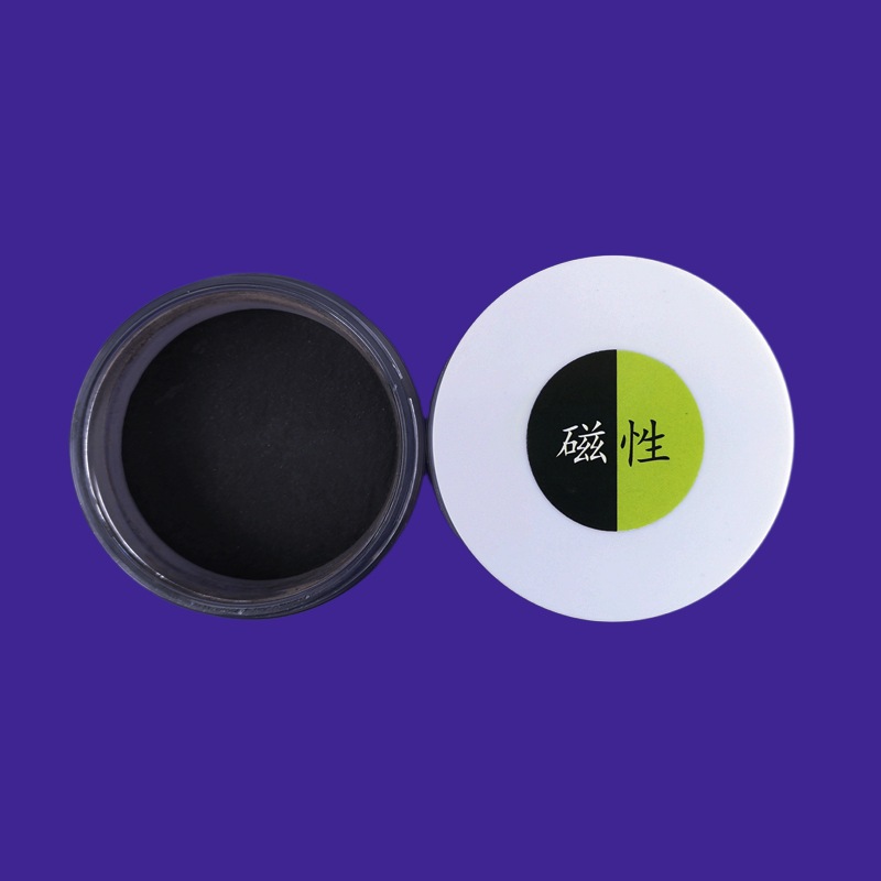 Двухцветный магнитный порошок серебристо-черный, порошок для извлечения магнитных отпечатков