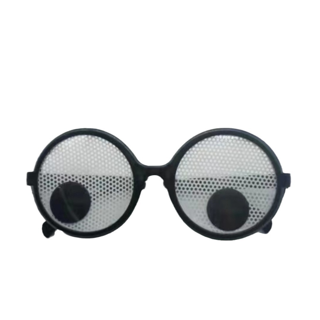 Creative Selfie Funny Glasses Dazzling Rotating Eyeball Glasses Birthday Party Photo Props