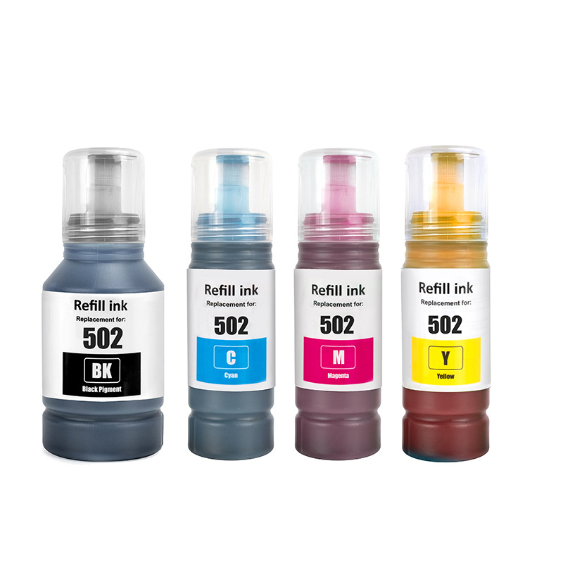 Zhongrun Cross-Border Compatible 502 504 524 South American Ink Pigment Ink Filling Epson Epson Printer