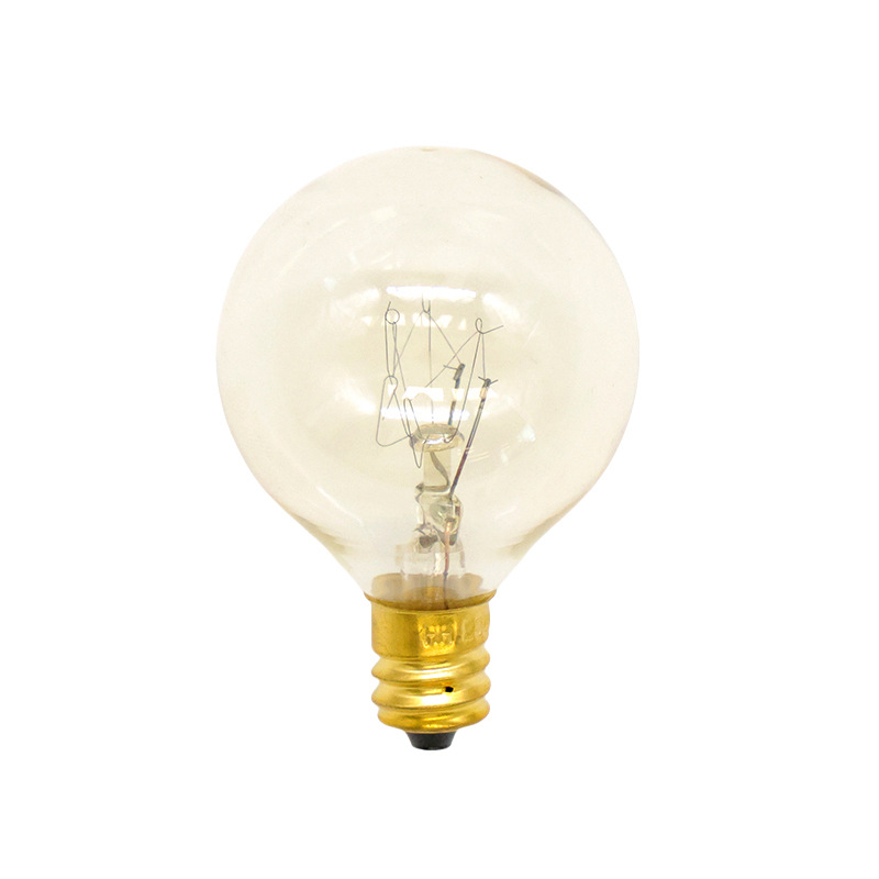 G50 E12 Globe String Lights 120V 25W G16.5 American Bulb
