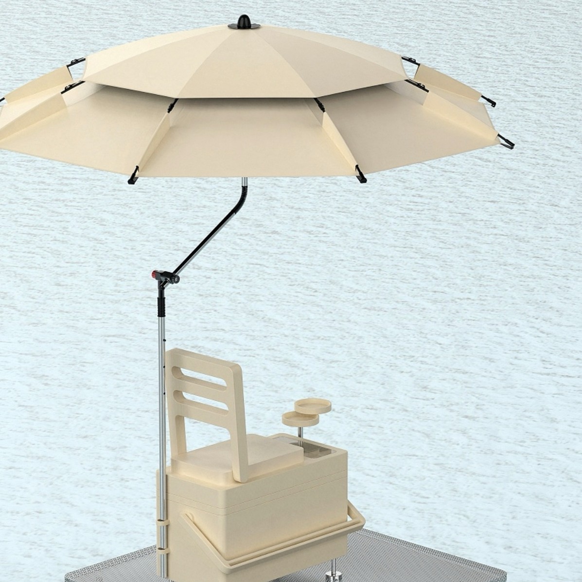 Stall Trolley Sunshade, Camper Umbrella, Sunshade, Fishing Special Sunshade, Outdoor Fishing Qingbaile