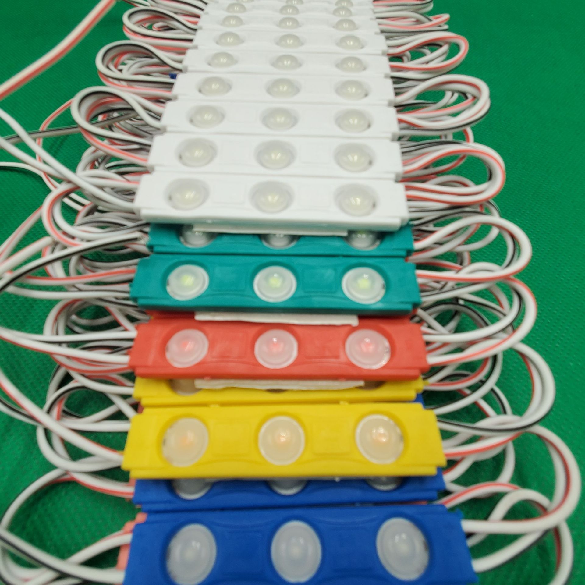 Led Luminous Characters 2835 Super Module 3 Lights Injection Molding Waterproof Light Box Signature High Brightness Copper Bracket Lens Light Source