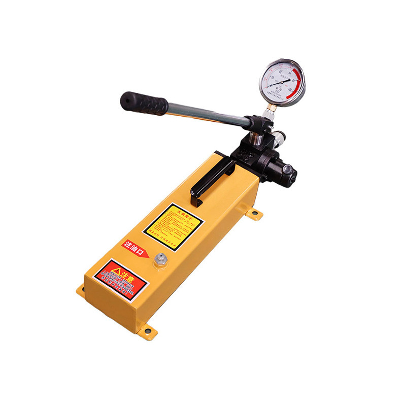 Manual Two-Way Hydraulic Pump 80Mpa Portable Hand Pressure Oil Pump Syb-2 Single Oil Circuit Pressure Test Pump Pump Station